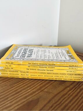 VTG 50’s & 60’s National Geographic Magazine Bundle
